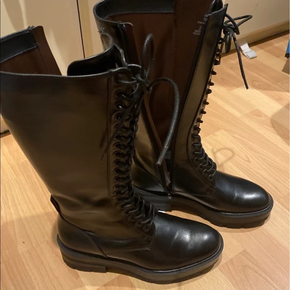 Zara combat boots - Picture 2 of 4